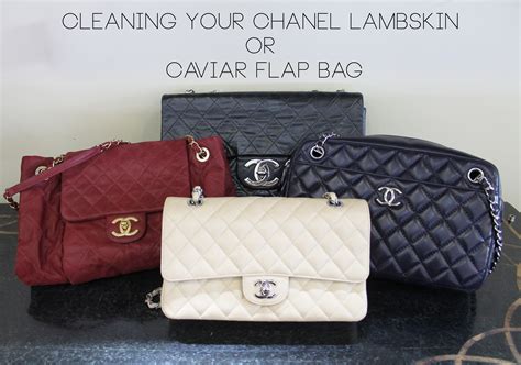 how to clean chanel lambskin|lambskin chanel flap bag.